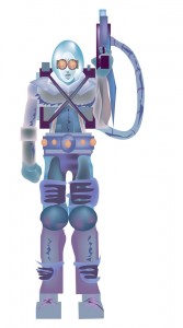 Mr Freeze digital sketch