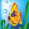 Fish Number 2 digital illustration
