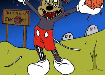 Zombie Mickey (colored)